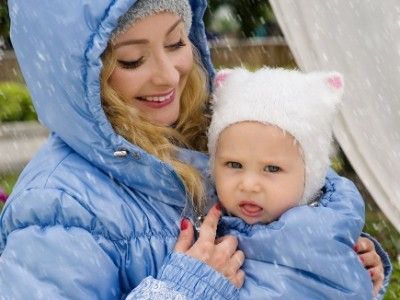 Nosenie detí v zime