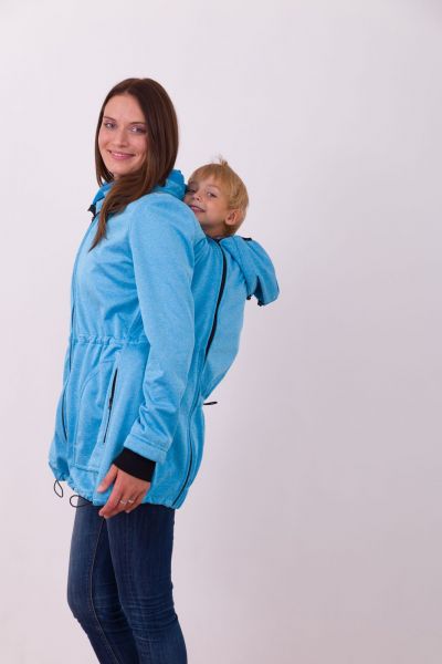 Alice Softshellová bunda na predné aj zadné nosenie detí